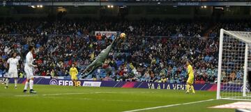 Fornals marca el 0-1 tras el rechace de Keylor Navas al tiro de Ünal.