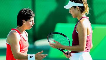 Muguruza y Carla Suárez, adiós a medalla: caen en cuartos