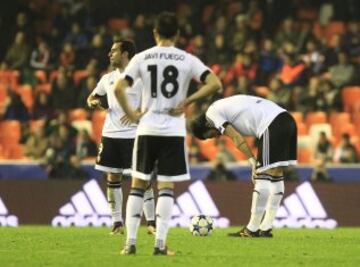 Valencia-Olympique de Lyon en imágenes