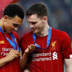 Robertson, de cajero del súper a ganar la Champions League