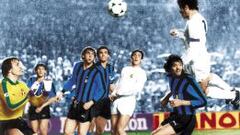 REAL MADRID - INTER DE MILAN. 1-0 SANTILLANA