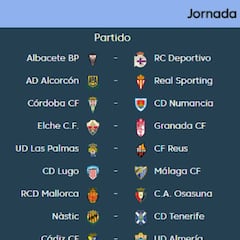Calendario de Segunda: los 11 partidos que abrirán LaLiga 1|2|3