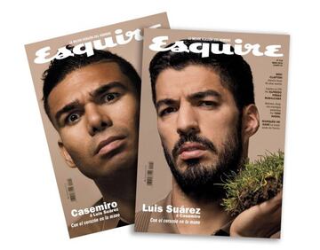 Las portadas &quot;gemelas&quot; de Casemiro y Luis Su&aacute;rez