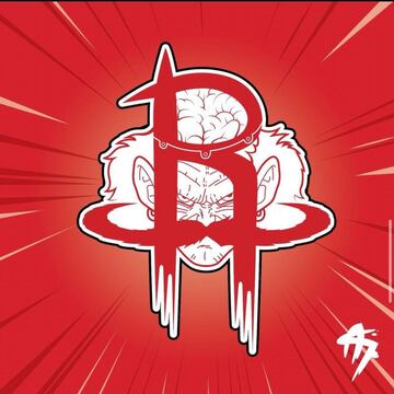 El incre¨ªble resultado de mezclar los logos de la NBA con Dragon Ball