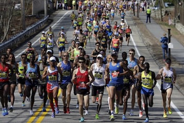 Las mejores fotos del Boston Marathon 2017