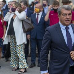 Laporta arenga a la plantilla a "competir" ante el Bayern