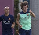 Puyol y Busquets siguen al margen con su recuperación