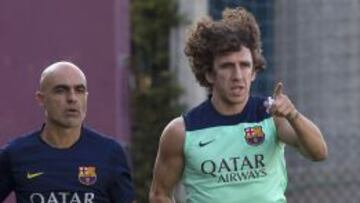 Puyol y Busquets siguen al margen con su recuperación