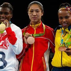 Ingrit Valencia ya tiene en su poder la medalla de bronce