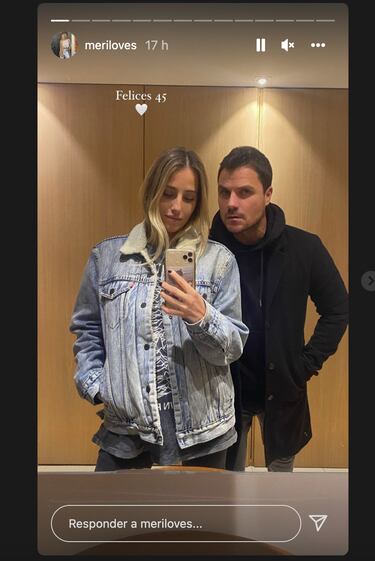 Dani Martín y Meriloves comparten su primera imagen juntos por el cumplea?os del cantante