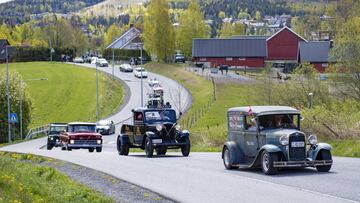 Desfile de cl¨¢sicos el d¨ªa de la Constituci¨®n de Noruega