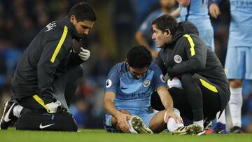 Gündogan: Manchester City midfielder in injury blow