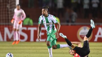 Atlético Nacional gana un agónico partido en Perú ante Melgar