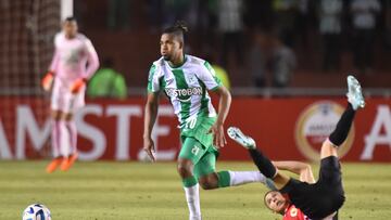 Atlético Nacional gana un agónico partido en Perú ante Melgar 