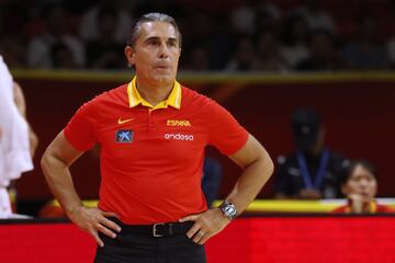 Sergio Scariolo entrenador de la selección española.