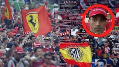 Tifosi de Ferrari, afici&oacute;n del Atl&eacute;tico y Marc Gen&eacute;.