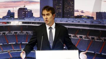 14/07/18 PRESENTACION JULEN LOPETEGUI COMO ENTRENADOR DEL REAL MADRID
PUBLICADA 15/06/18 NA MA60 1COL