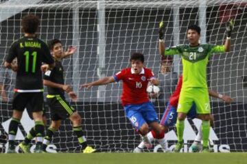 Las mejores imágenes del partido México vs Chile Sub 17