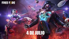 Códigos Free Fire de hoy 4 de julio de 2021; todas las recompensas gratis