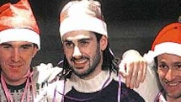 <b>COMPENETRADOS. </b>Luis Pasamontes, Melendi y Curro García.