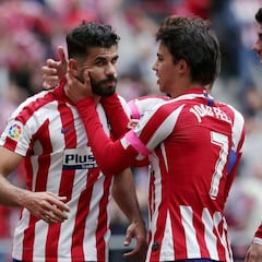 El Atleti se cae en un minuto