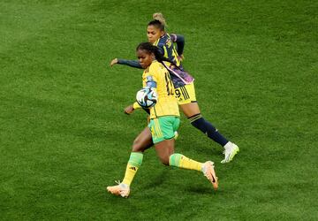 Colombia y Jamaica se enfrentaron por los octavos de final del Mundial Femenino de Australia - Nueva Zelanda 2023 en el AAMI Park de Melbourne.