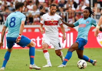Las mejores imágenes del Stuttgart-Atlético de Madrid