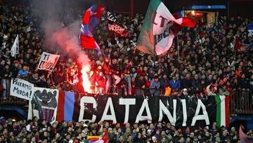 Esc¨¢ndalo en Italia: Ocho polic¨ªas heridos y seis ¡®ultras¡¯ arrestados en el Padova-Catania