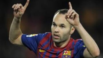 Iniesta: "Este es el mejor Barça en el que he jugado"