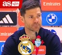 Durísima rueda de prensa de Xabi Alonso tras la debacle contra el Celta en el Bernabéu