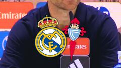 Durísima rueda de prensa de Xabi Alonso tras la debacle contra el Celta en el Bernabéu