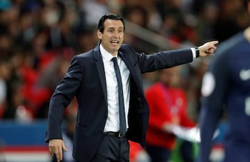 Paris Saint-Germain coach Unai Emery Reuters / Charles Platiau