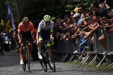 Greg Van Avermaet y Xandro Meurisse. 