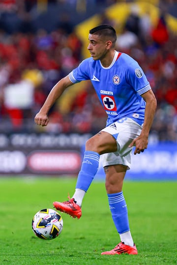  Camilo Candido of Cruz Azul during the 16th round match between Atlas and Cruz Azul as part of the Liga BBVA MX, Torneo Apertura 2024 at Jalisco Stadium on November 06, 2024 in Guadalajara, Jalisco, Mexico.