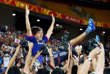 Yasuhito Endo es el jugador japonés que lleva más partidos con su selección, un total de 152.