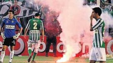 Incidentes en el partido