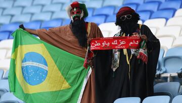 La Copa Árabe deja curiosas imágenes en las gradas