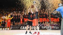 El Valencia Basket, campeón de Liga por primera vez