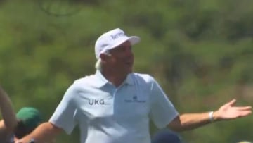 65-year-old Fred Couples stuns Augusta with 191-yard eagle on 14!