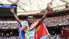 El eritreo Ghebreslassie, en maratón, primer oro en Pekín