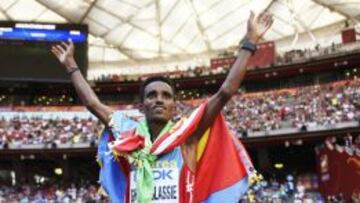 El eritreo Ghebreslassie, en maratón, primer oro en Pekín