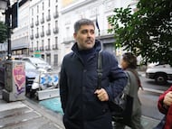 David Aganzo, a la entrada a la mediación con LaLiga por la protesta de los futbolistas a raíz del Plan Miami.