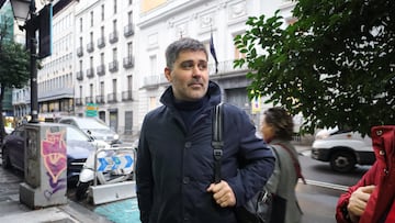 David Aganzo, a la entrada a la mediación con LaLiga por la protesta de los futbolistas a raíz del Plan Miami.