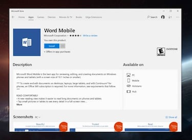 Microsoft dejará de dar soporte al Office Mobile