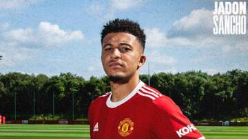 Oficial: el United paga 85 millones por Jadon Sancho