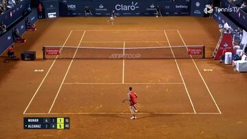 Empiezas perdiendo 6-2 y acabas el partido con esto: ?lo que nos va a hacer disfrutar Alcaraz!