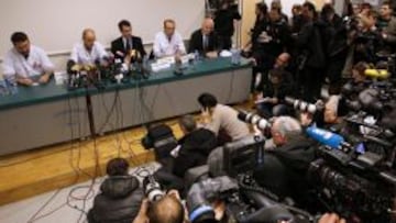 Los médicos que atienden a Schumacher han ofrecido un parte médido.