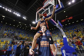 El Valencia Basket se proclama campeón de la Supercopa.