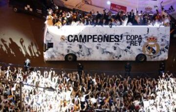 Las celebraciones del campeón