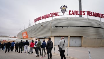 13/11/23
COLAS SEGUIDORES ALBACETE
CARLOS BELMONTE ESTADIO
